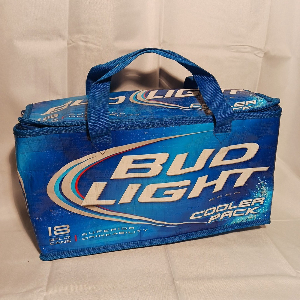 Bud Light Budweiser 18 Can Insulated Cooler Bag 2009